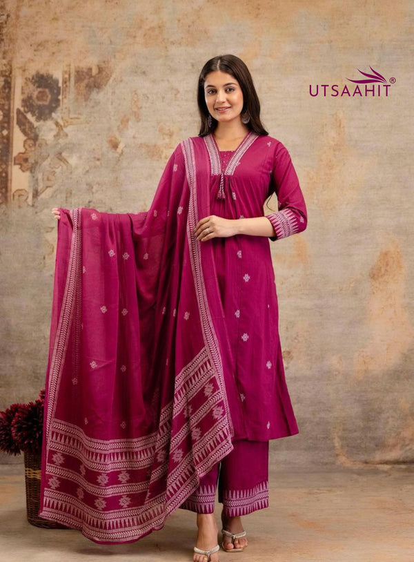 Heavy Embroidered Suit