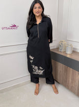 Pure Cotton Kurta Pant Set