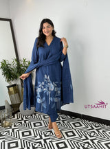 Premium Cotton Kurti Pant Dupatta Set