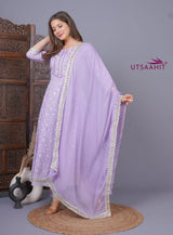 Premium Quality Rayon Kurti Pant with Dupatta