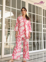 premium cotton  printed cord set