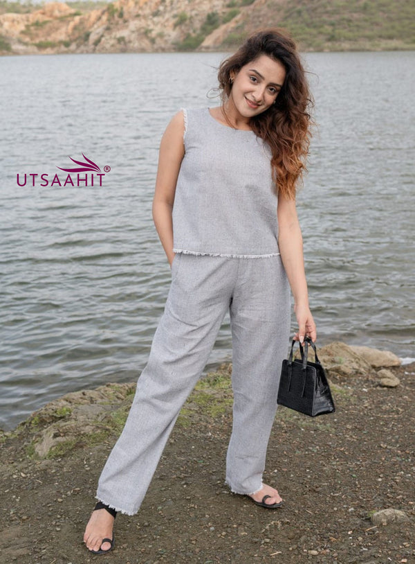 premium South Cotton  stylish co-ord set