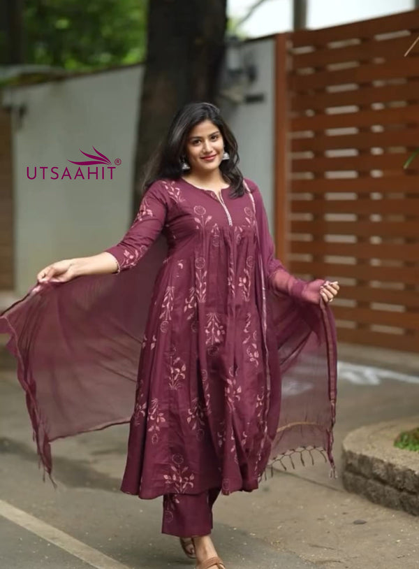 Anarkali Kurti Gown Set