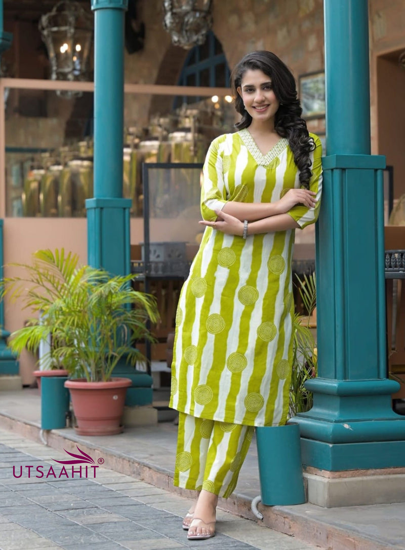 Premium Cotton Kurti Pant Set
