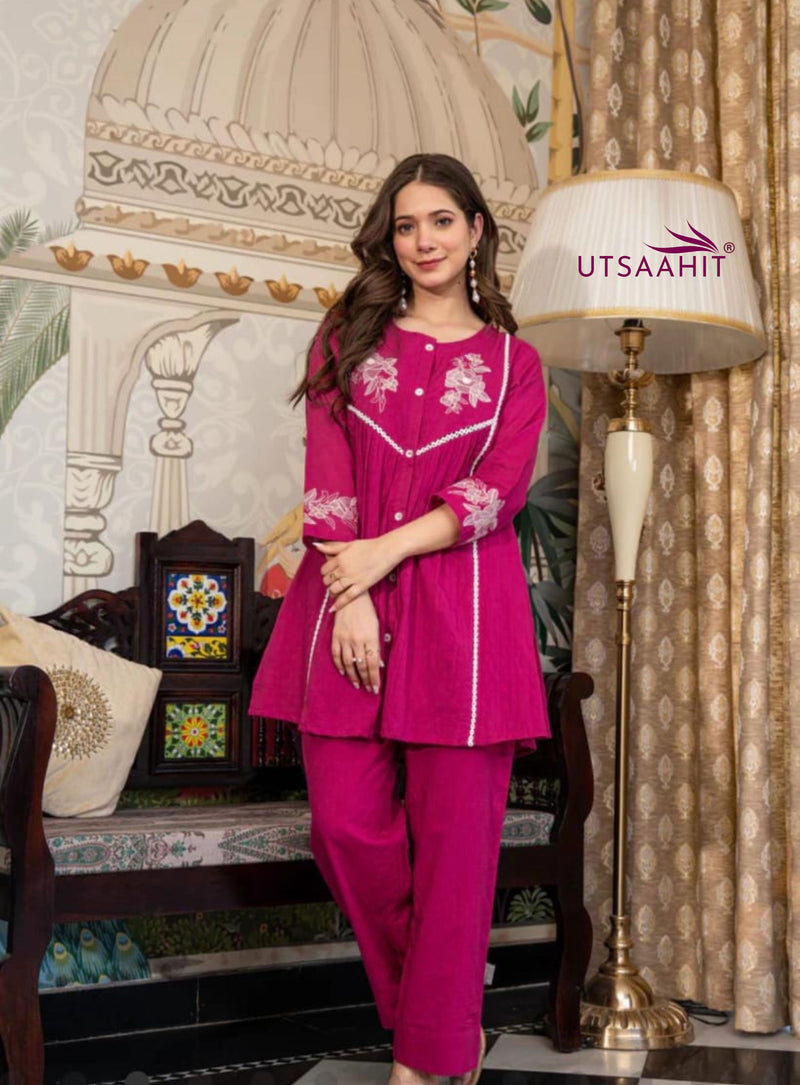 Designer Cotton Co-ord Set