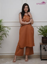 Beautiful Sleeveless Cord Sets