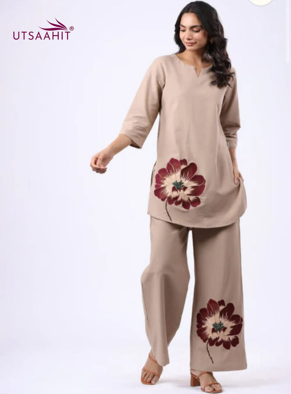 Pure Cotton Co-ord Set