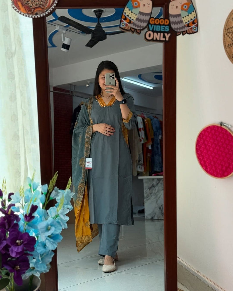 Super Hit Heavy Cotton Suit Set