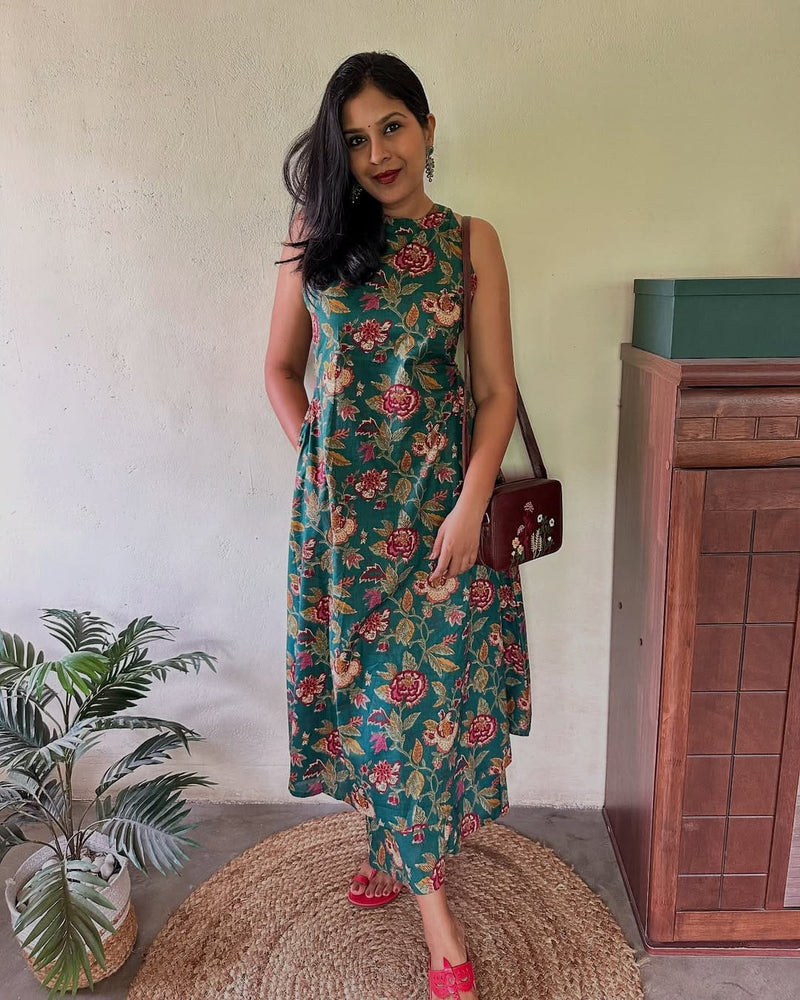 Premium Cotton Kurti Palazzo Set