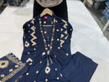 Designer Festive Wear Frock Style Kurti Set
