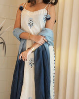 Designer Cotton Flex 3-Piece Suit Set