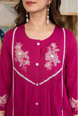 Designer Cotton Co-ord Set