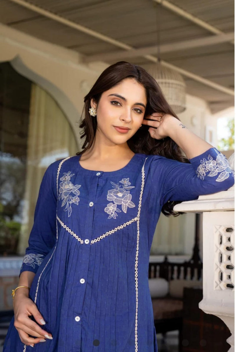 Designer Cotton Co-ord Set