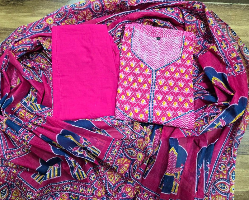 A-line Anarkali 3-Piece Suit Set