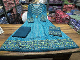 A-line Anarkali 3-Piece Suit Set