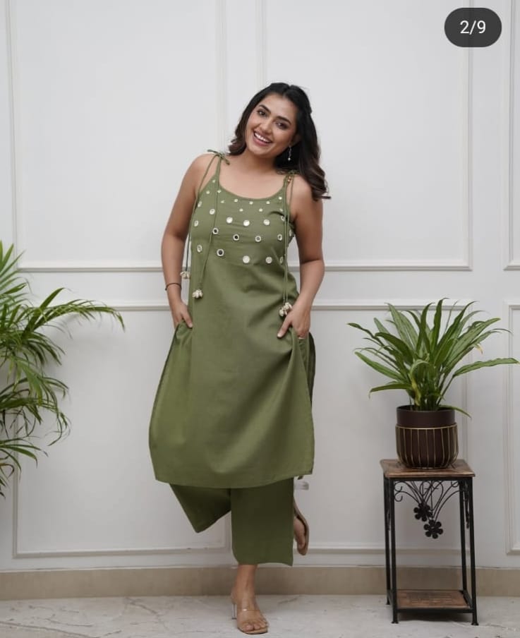Beautiful Sleeveless Cord Sets