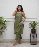 Beautiful Sleeveless Cord Sets
