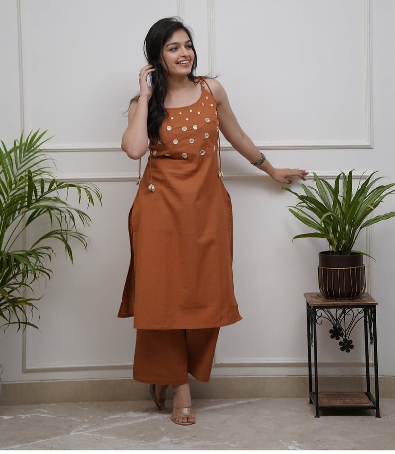 Beautiful Sleeveless Cord Sets