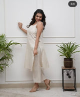 Beautiful Sleeveless Cord Sets