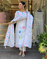 Rangeela Pure Linen Suit Set