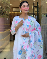 Rangeela Pure Linen Suit Set