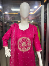PURE MUL COTTON PANT SET