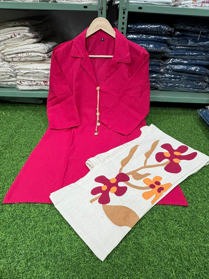 Pure Cotton Flex Co-ord Set