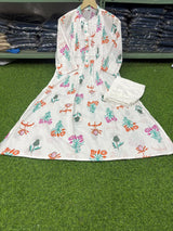 Pure Cotton Co-ord Set with Pintex Work