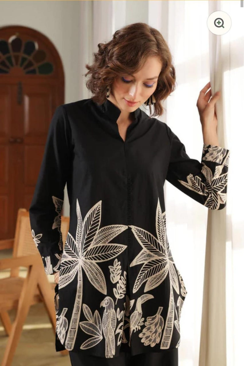 Pure Cotton Co-ord Set with Pocket Pants