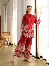 Pure Cotton Co-ord Set with Pocket Pants