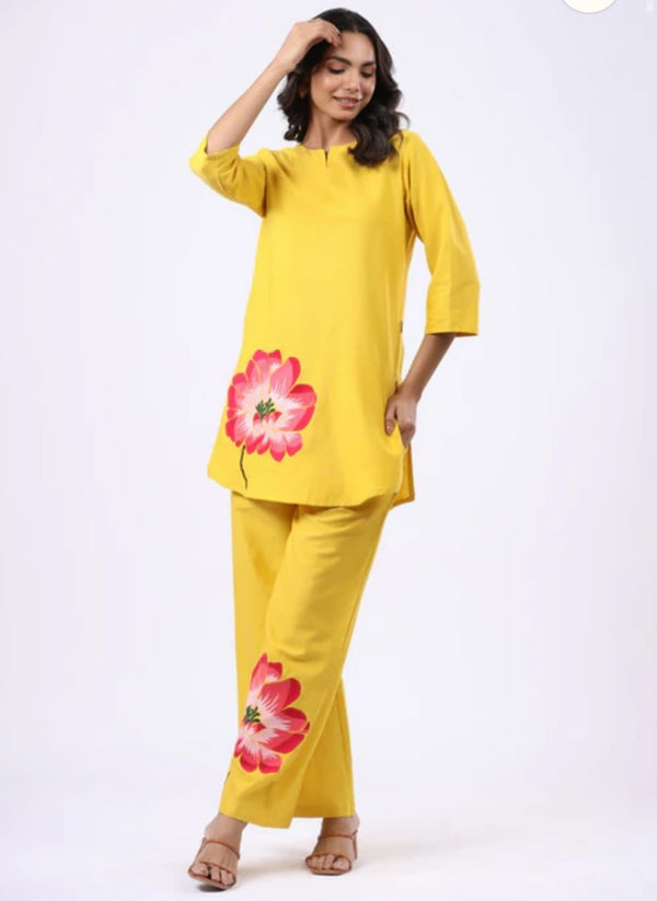 Pure Cotton Co-ord Set