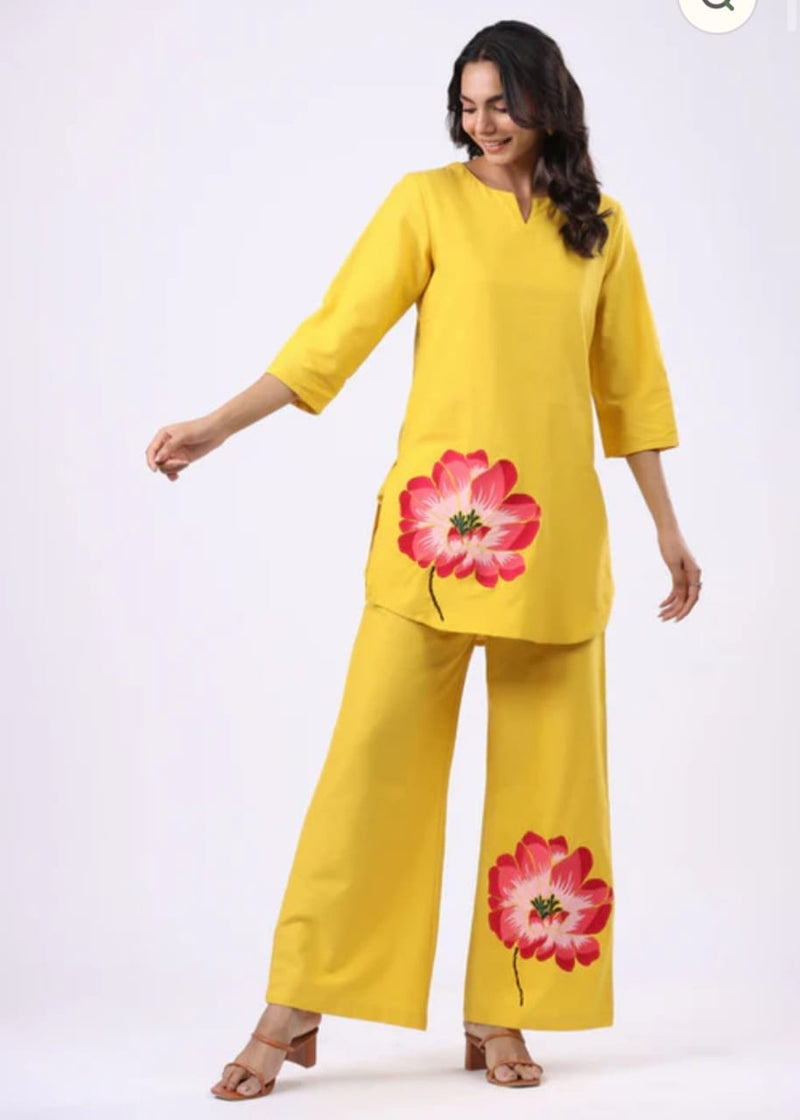 Pure Cotton Co-ord Set