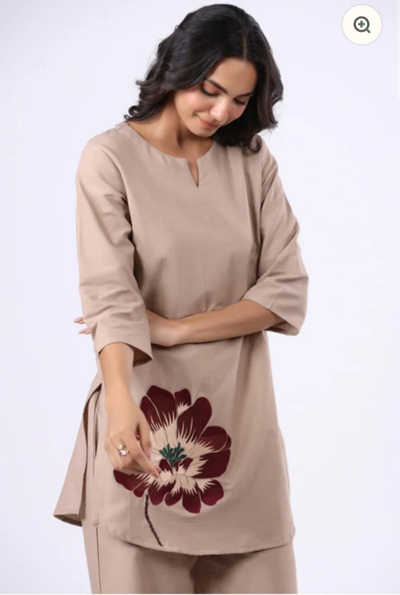 Pure Cotton Co-ord Set
