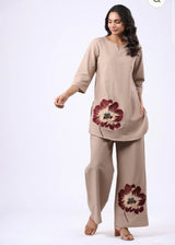Pure Cotton Co-ord Set