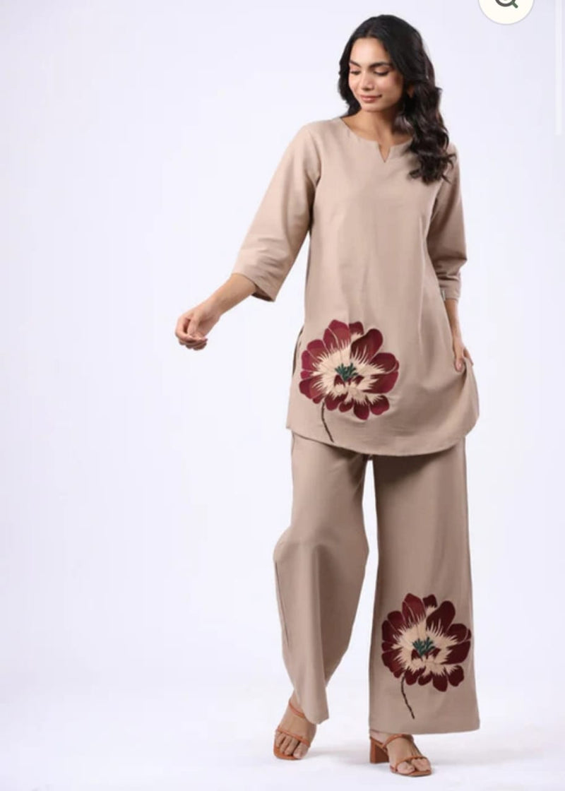 Pure Cotton Co-ord Set