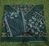 Elegant Cotton Angrakha Kurta Pant Dupatta Set with Embroidery & Adda Work – Utsaahit New Arrival | Sizes M to 7XL