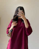 Premium Cotton Pleated Buttoned Co-ord Set with Palazzo