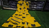 Premium Cotton Elephant Print Kurta Pant Dupatta Set