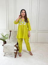 Trendy & Comfortable Pure Cotton Coord Set