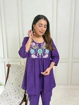 Trendy & Comfortable Pure Cotton Coord Set