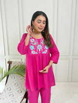 Trendy & Comfortable Pure Cotton Coord Set