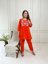 Trendy & Comfortable Pure Cotton Coord Set