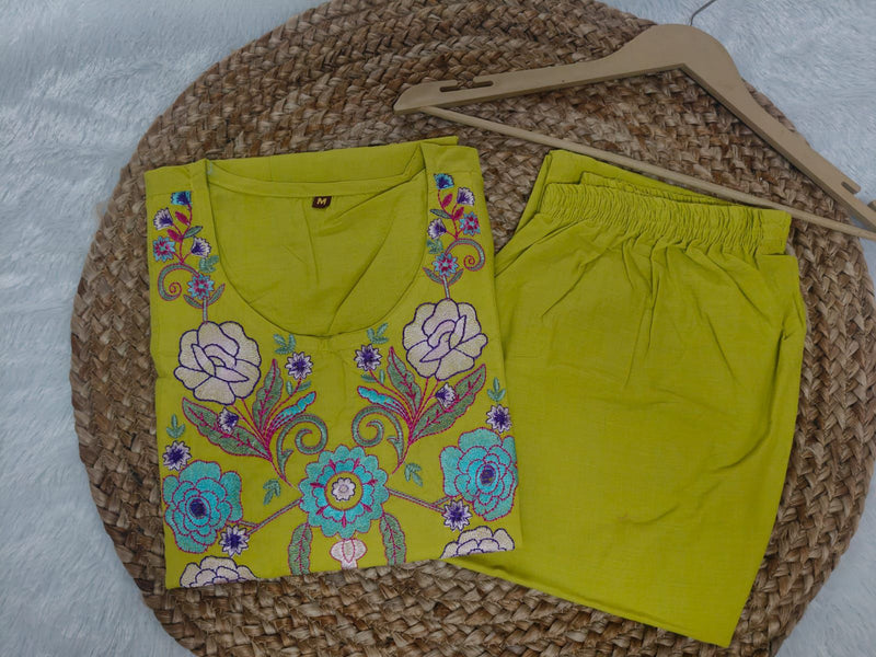 Trendy & Comfortable Pure Cotton Coord Set