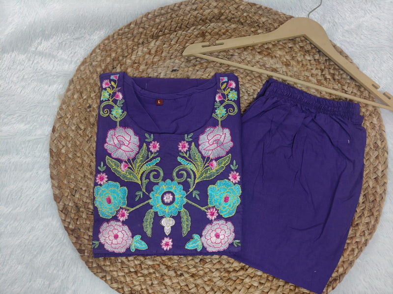 Trendy & Comfortable Pure Cotton Coord Set