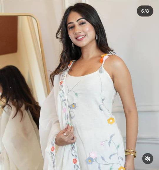 Elegant Cotton Pant Set