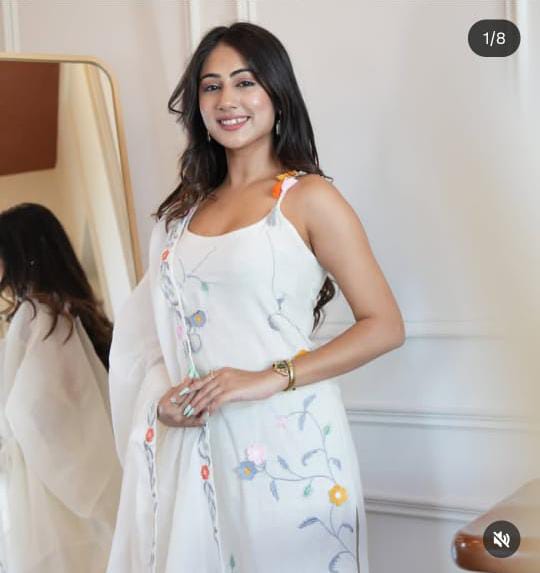 Elegant Cotton Pant Set