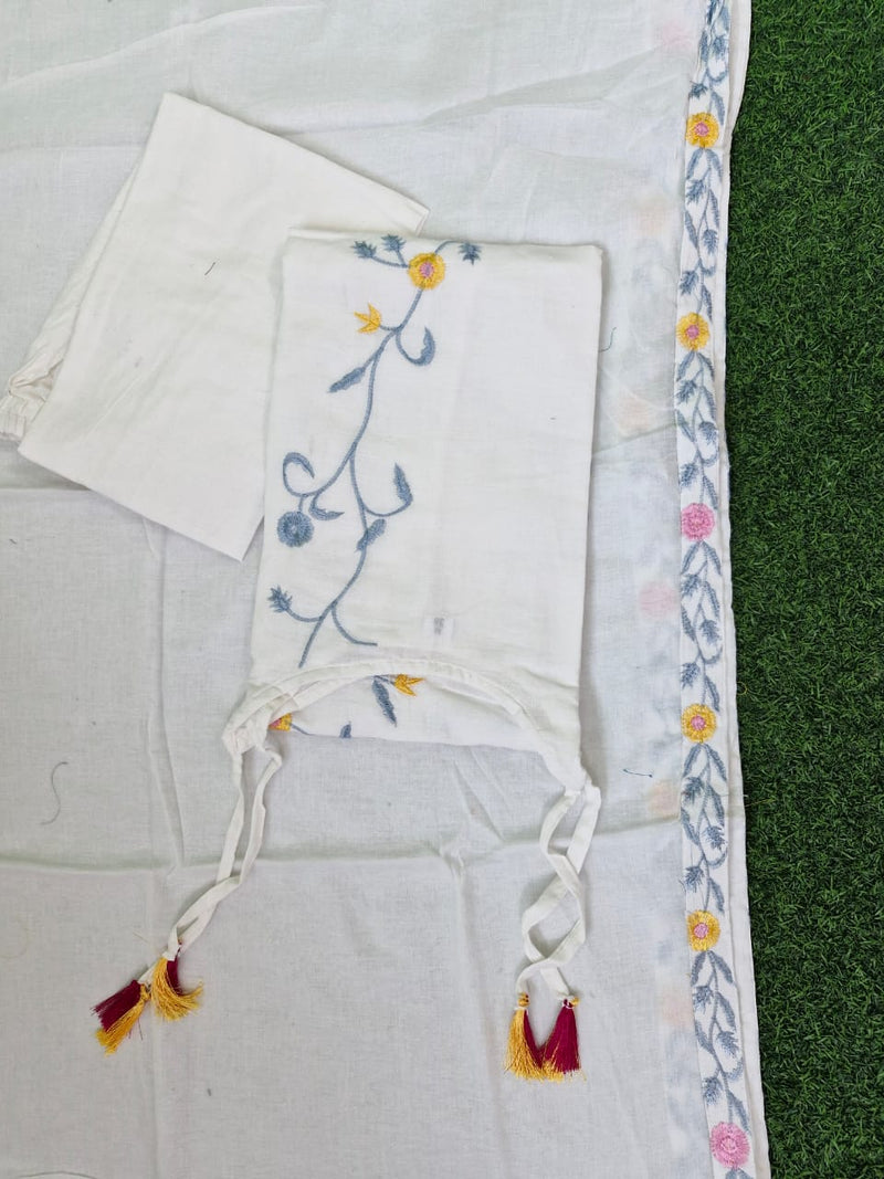 Elegant Cotton Pant Set