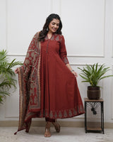 Dreamy Flair Anarkali Set