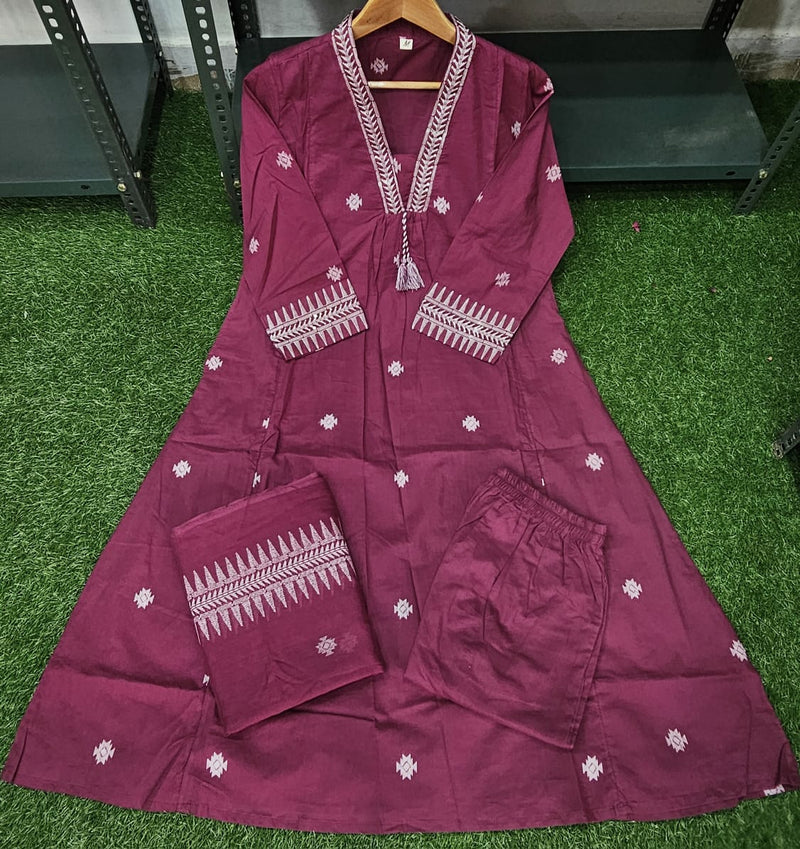 Heavy Embroidered Suit