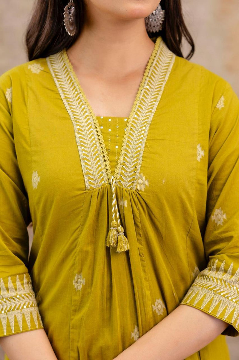 Heavy Embroidered Suit